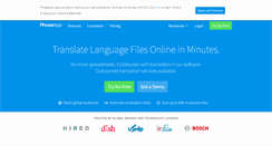 Desktop Screenshot of phraseapp.com